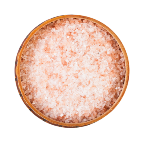 A closeup of salt crystals.